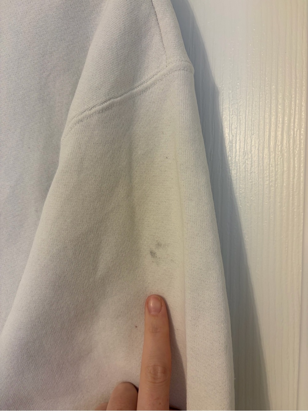 Nike Air VINTAGE White Crewneck Sweatshirt, Size Medium - Picture 7 of 7